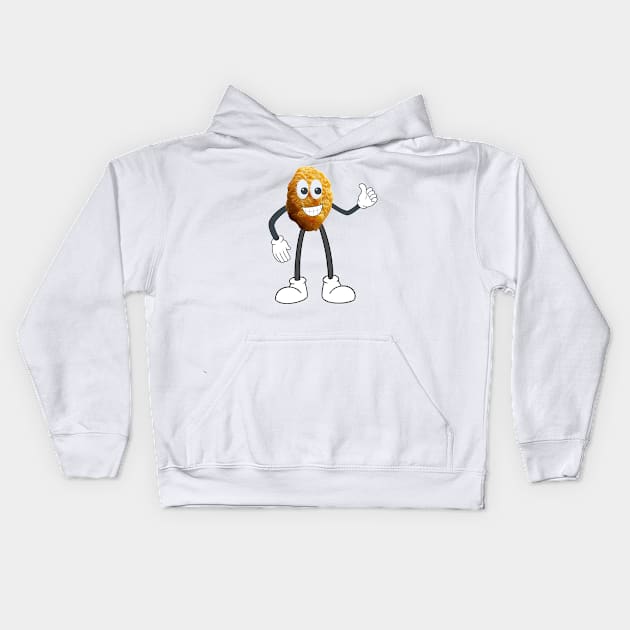 Meet Chickie Nuggie! Kids Hoodie by RowdyTees